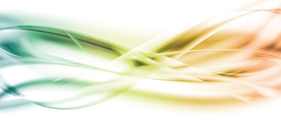 Oryginalna abstrakcja w odcieniach kredki