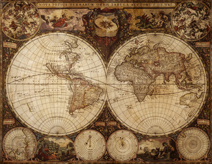 vintage map