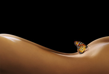 Piękno ciała kobiety ciało