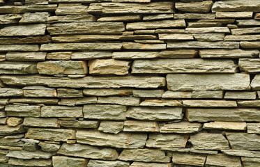 Wall of stone