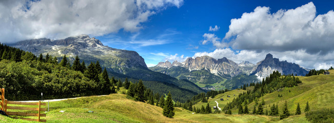 Dolomiti - Alta Badia panorama