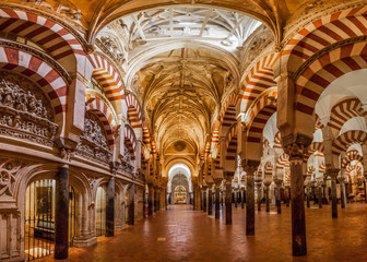 Mosque-Cathedral of Cordoba, Spain.