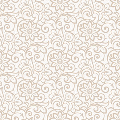 Kwiecista bezszwowa królewska tapeta