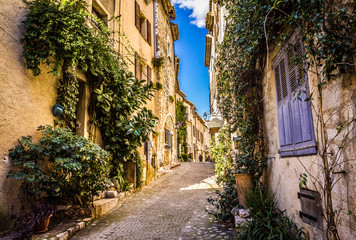 Wąska ulica Saint-Paul-de-Vence
