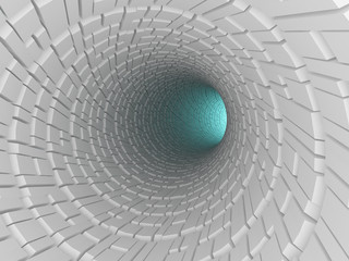 Tunel, 3D