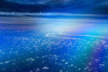 Magiczna droga na niebie