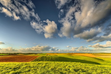 Krajobraz wiejski, wieś