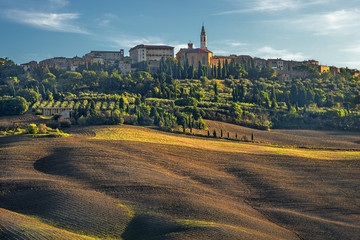 Toscania, Włochy, Pienza