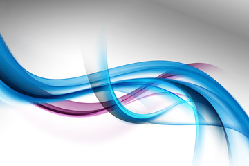 niebieska abstrakcja