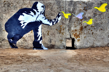Graffiti wolność