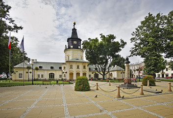 Former town hall in Siedlce. Poland