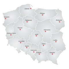 podział administracyjny polski, województwa