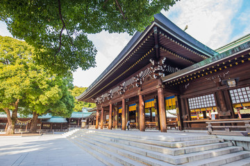 Meiji-jingu Shrine w Tokio, Japonia