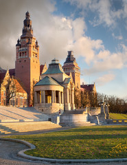 Tarasy Hakena,(wały chrobrego),szczecin,Polska