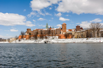 The Royal castle, Krakow