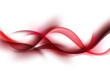 Niesamowite czerwone streszczenie