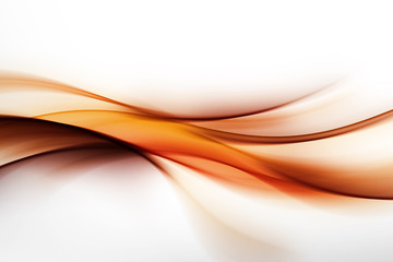 Abstrakcyjne pomarańczowe fale