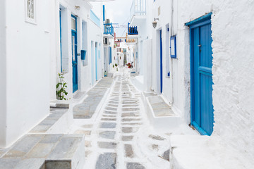 Mykonos streetview, Grecja