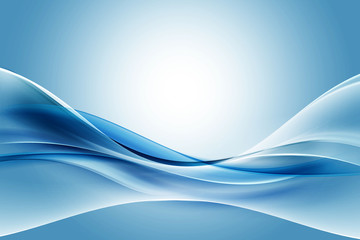 kreatywna niebieska abstrakcja