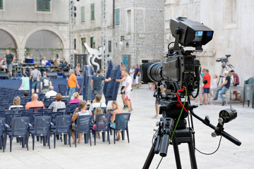 Profesjonalna kamera telewizyjna