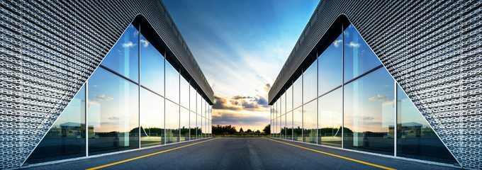 Nowożytny bulding tło