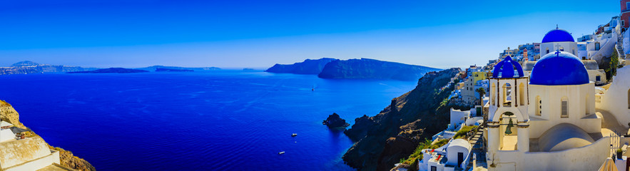 Santorini, Grecja - Oia, panorama