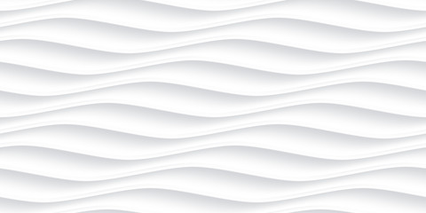 Biały panel falisty bezszwowa tekstura