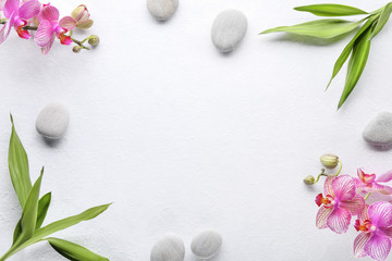 Kamienie spa z bambusa