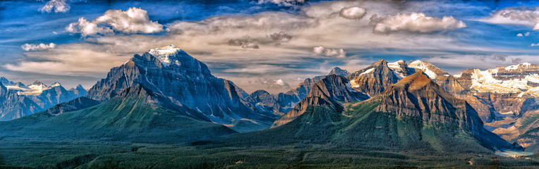Canada Rocky Mountains Panorama pejzaż widok