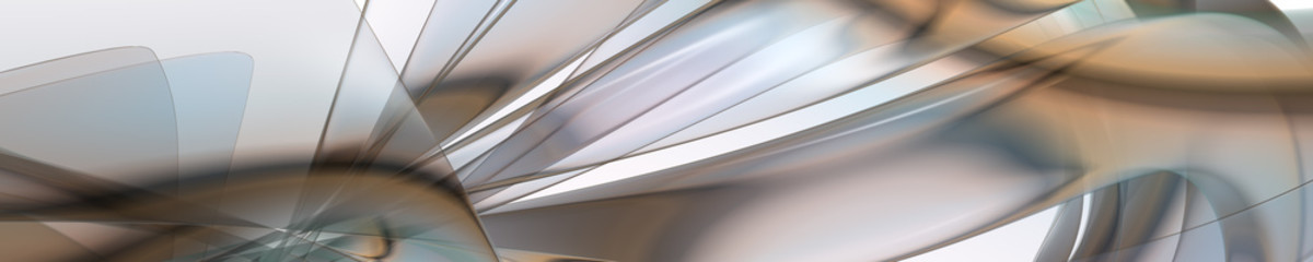 abstrakcyjna panorama