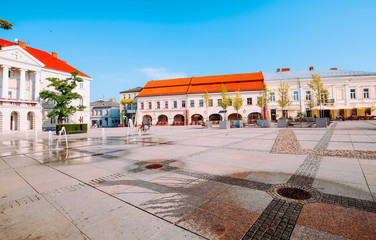 Kielce / rynek miejski.