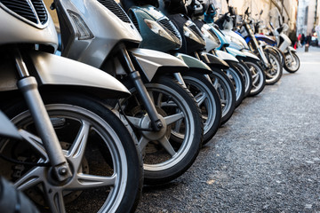 skutery perspektywa włochy transport