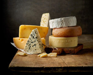 various types of cheese