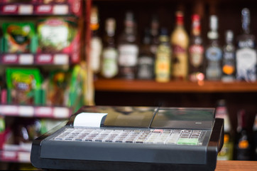 Kasa fiskalna, sklep. 