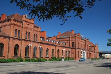 Skierniewice, Dworzec Kolejowy.