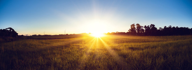 Krajobraz kraju wschód