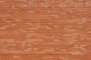 mur z czerwonej cegły