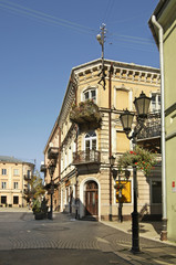 Market square in Piotrkow Trybunalski. Poland
