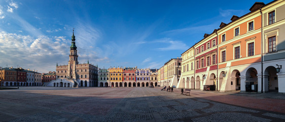 Rynek w Zamościu