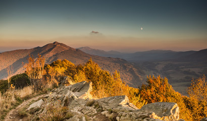 Piękne góry w Polsce - Bieszczady
