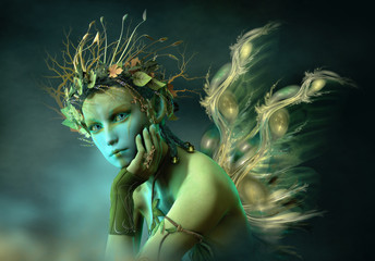 Little Forest Sylph, 3d CG