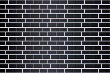 Czarny ściana z cegieł, bezszwowy wzór. ilustracji wektorowych