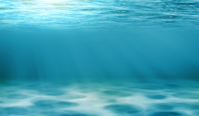 Underwater view of the sea