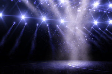 koszykówka arena renderowania 3d