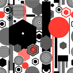 Piękny wzór geometryczny