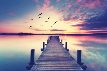 fantastyczne molo rano