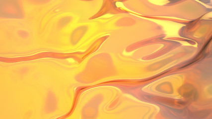 Miód, olej, karmel, piwo streszczenie złota fala płynne tło