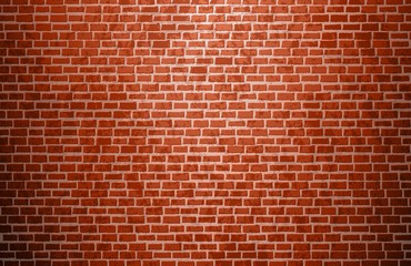 Realistyczny ściana z cegieł. Ceglana tekstura. Wektor.