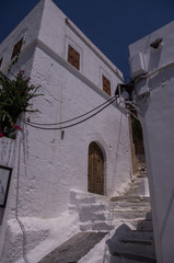 Lindos, Grecja - romantyczne uliczki