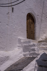 Lindos, Grecja - romantyczne uliczki